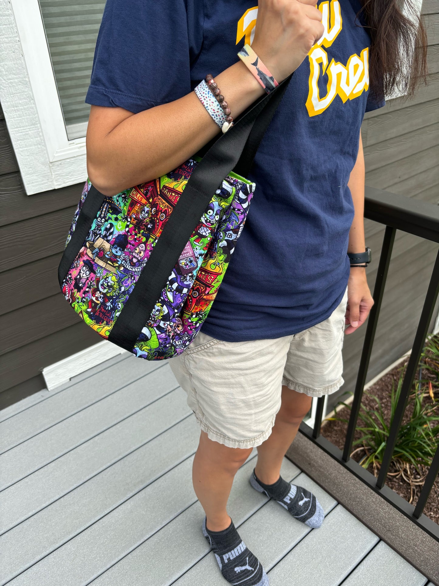 The Ven Tote - Mini Market Makes PDF Sewing Pattern made by Adrienne Sproul 2