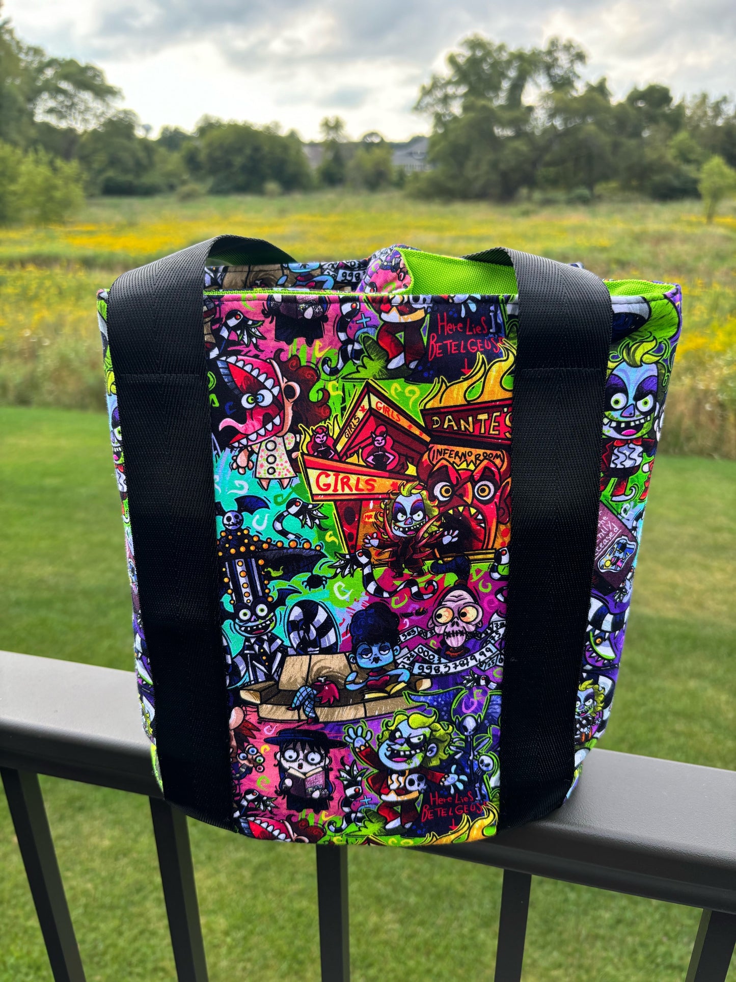 The Ven Tote - Mini Market Makes PDF Sewing Pattern made by Adrienne Sproul 5