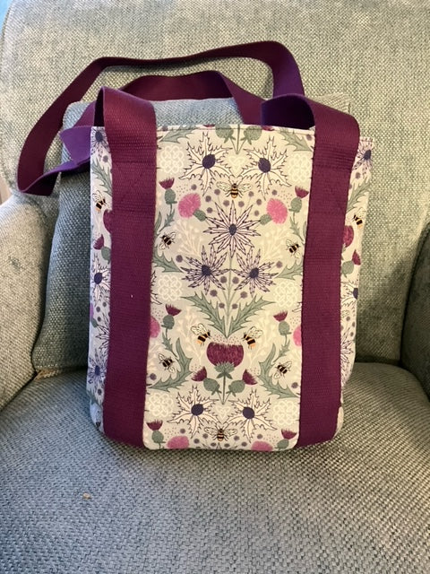 The Ven Tote - Mini Market Makes PDF Sewing Pattern made by Anne Wright