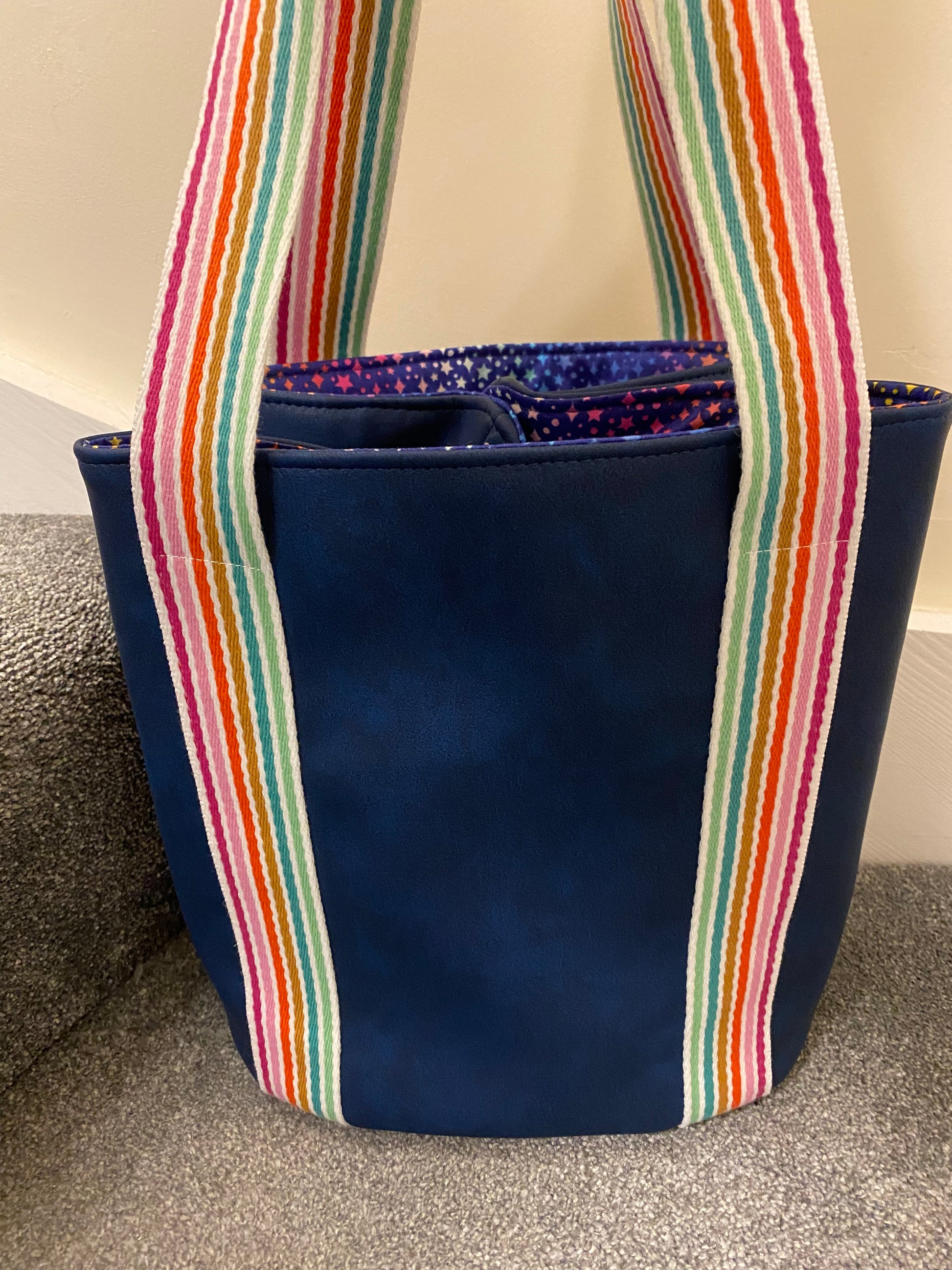 The Ven Tote - Mini Market Makes PDF Sewing Pattern made by Laura Simons 6
