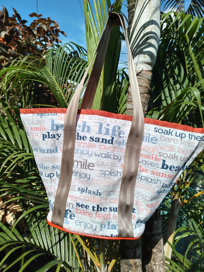 The Ven Tote - Mini Market Makes PDF Sewing Pattern made by Marcia Pantin 2