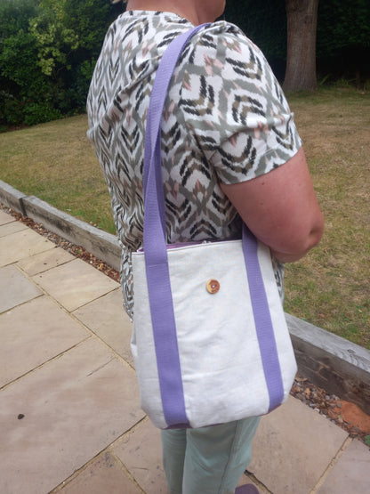 The Ven Tote - Mini Market Makes PDF Sewing Pattern made by Michele Lancaster 2