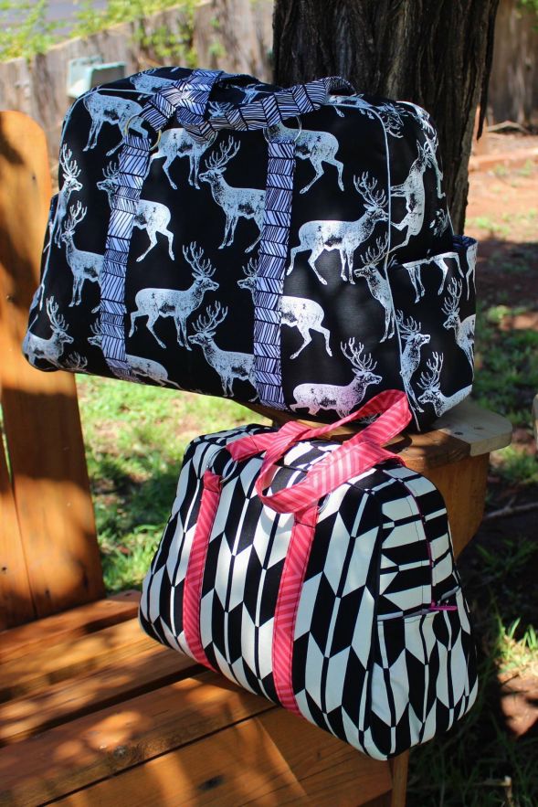 Vivian Handbag & Traveler sewing pattern  2 sizes