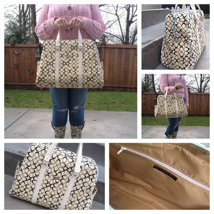 Vivian Handbag & Traveler sewing pattern  various views