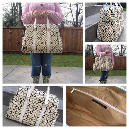 Vivian Handbag & Traveler sewing pattern  various views