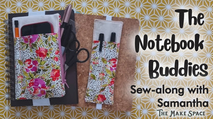 Notebook Buddies - Mini Market Makes PDF Sewing Pattern