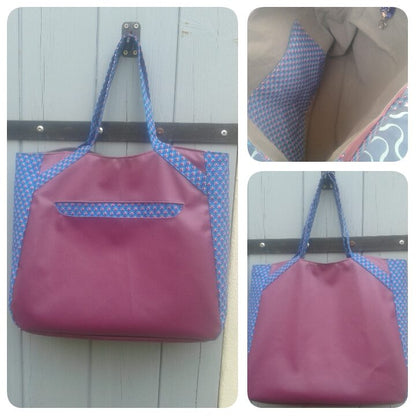 Audrey Viale - Alice Shopper Tote Sewing pattern