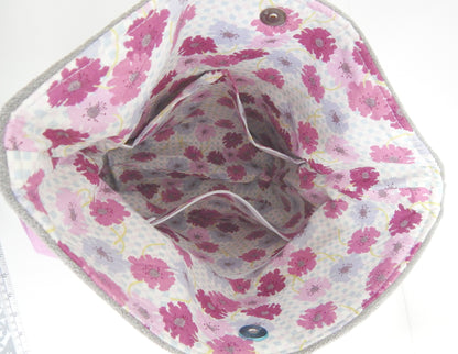 Interior of the Sling Bag by Mrs H The Sling Bag free sewing pattern by Mrs H