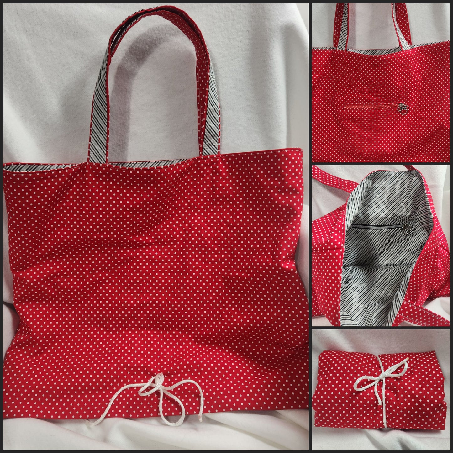 Fold Up Tote - Mini Market Makes PDF Sewing Pattern
