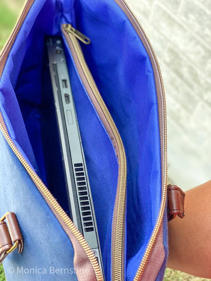 monicaannbernstine-Linette Business Bag Sewing Pattern