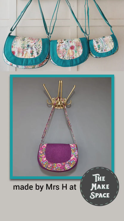 The Sassy Saddlebag PDF Sewing Pattern