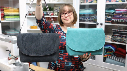 Ultimate Shoulder Bag Paper Sewing Pattern with video sew along