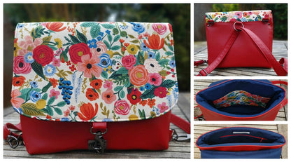 The Interchange Crossbody Backpack, made by Lynne's Selections